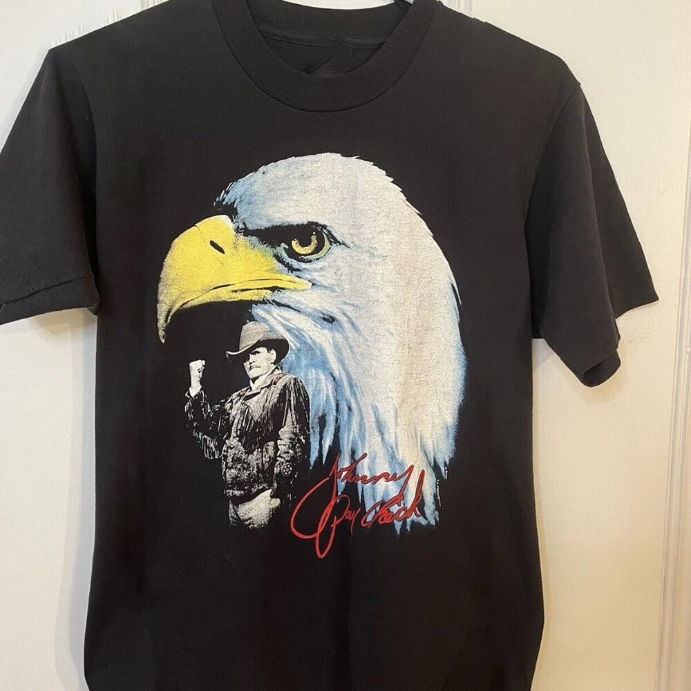 Johnny Paycheck Tour Country Music Shirt Unisex Cotton Tee 99